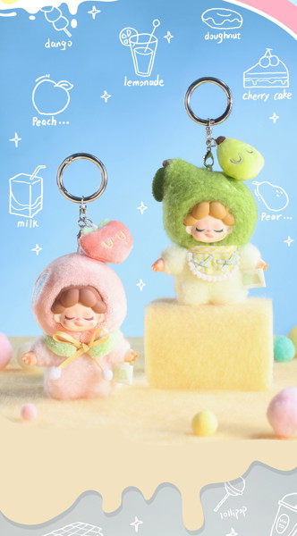 【BOX販売】Wendy Fruity Party Mini Surprise Box フルーティーパーティー ミニぬいぐるみS（1BOX=6個）
