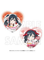 ラブライブ!虹ヶ咲学園スクールアイドル同好会 ハート型缶バッジセット 優木せつ菜【R1 2510】