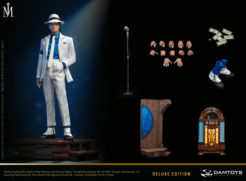 マイケル・ジャクソン 1/6 コレクティブル フィギュア スムース・クリミナル デラックスエディション