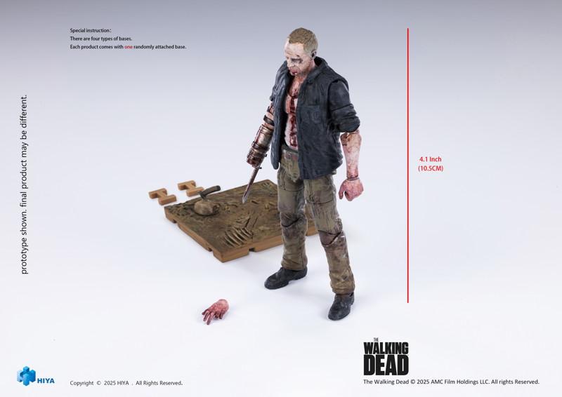ウォーキング・デッド 1/18 アクションフィギュア メルル ウォーカー Ver.