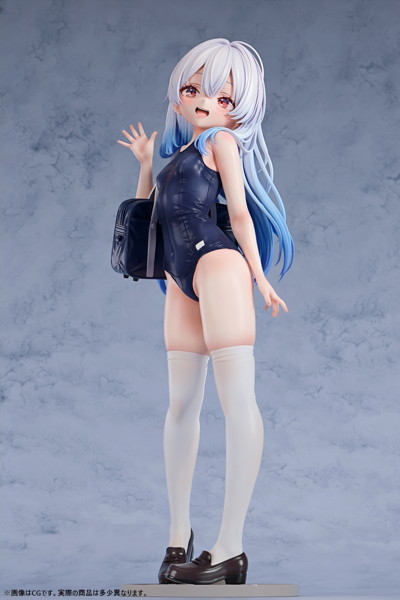スク水部 月島ほとり 1/5スケール塗装済み完成品フィギュア