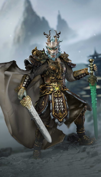 ファンシーレアム 1/12 アクションフィギュア 二十八星宿 亢金龍