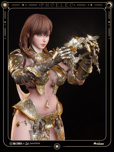 フュージョンファンタジー x ダムトイ 1/6 コレクティブル アクションフィギュア ディエティ・イロージョン シリーズ ホワイトアウル ― フィリオ 造形ヘア版