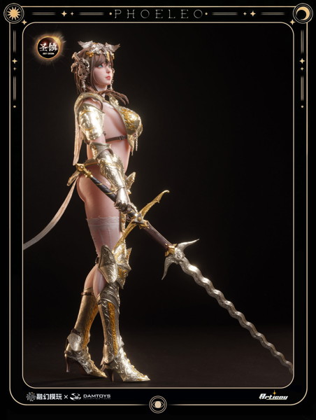フュージョンファンタジー x ダムトイ 1/6 コレクティブル アクションフィギュア ディエティ・イロージョン シリーズ ホワイトアウル ― フィリオ 造形ヘア版