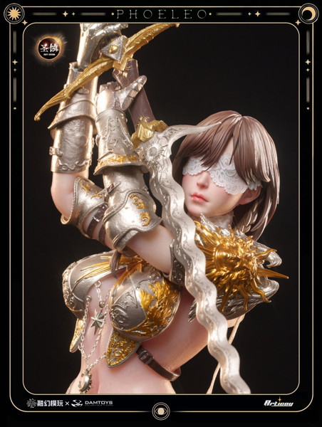 フュージョンファンタジー x ダムトイ 1/6 コレクティブル アクションフィギュア ディエティ・イロージョン シリーズ ホワイトアウル ― フィリオ 造形ヘア版