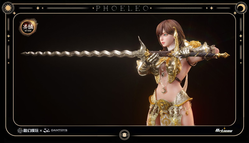 フュージョンファンタジー x ダムトイ 1/6 コレクティブル アクションフィギュア ディエティ・イロージョン シリーズ ホワイトアウル ― フィリオ 造形ヘア版