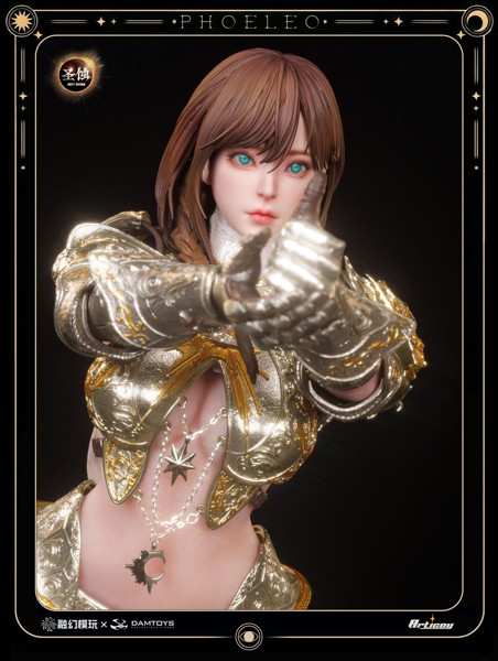 フュージョンファンタジー x ダムトイ 1/6 コレクティブル アクションフィギュア ディエティ・イロージョン シリーズ ホワイトアウル ― フィリオ 造形ヘア版