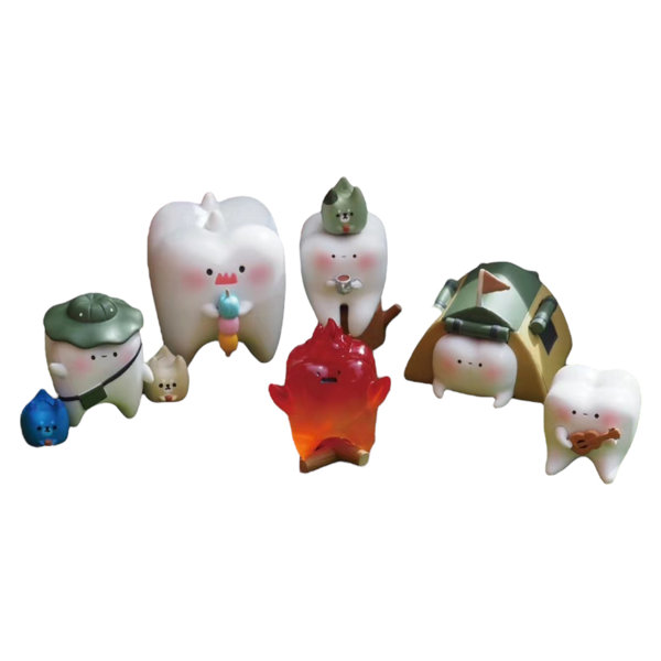 トゥースフェアリー 第二弾 キャンピング （1BOX=8個入）のサムネイル画像