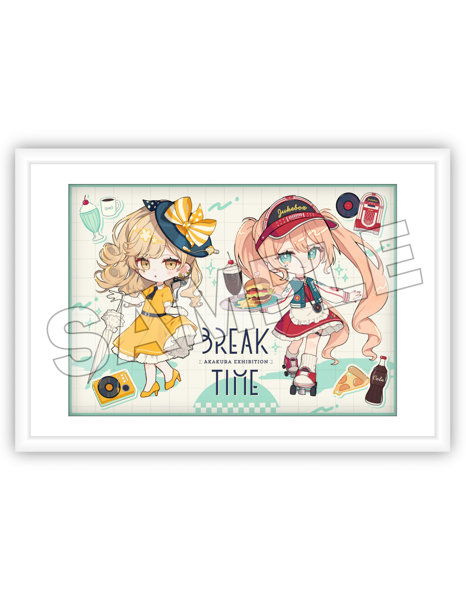 BREAK TIME 複製画05 描き下ろし E【赤倉】