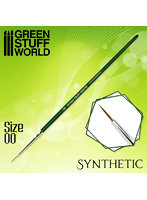 グリーンシリーズ 合成毛 丸筆 サイズ00