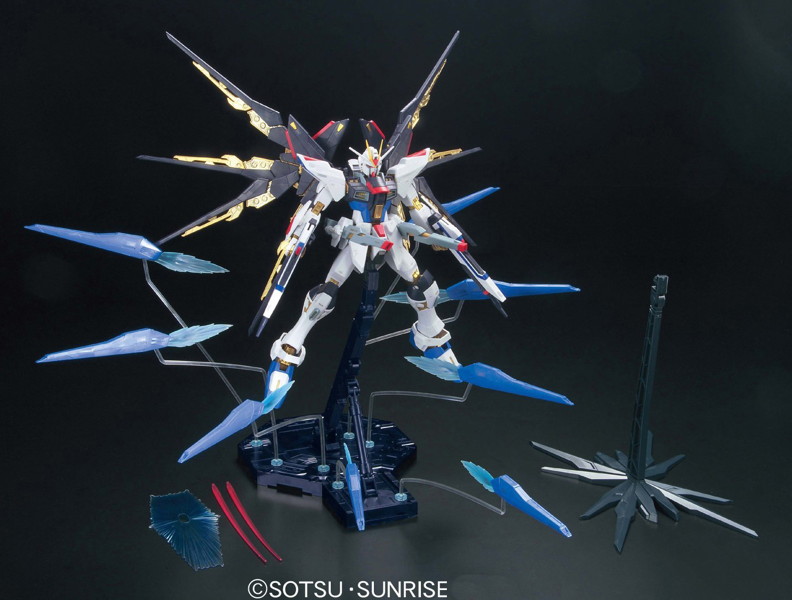 MG 1/100 ストライクフリーダムガンダム フルバーストモード