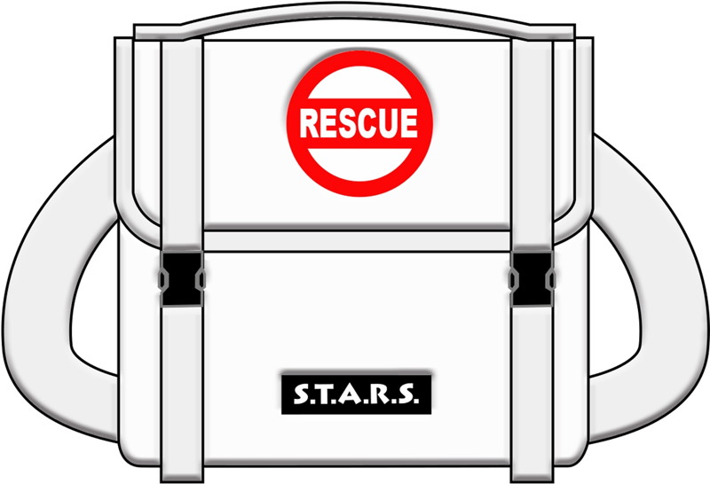 biohazard 0 Rescue バッグ WHITE