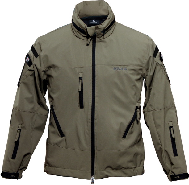 BIOHAZARD BSAA ソフトシェルジャケット カーキ XL