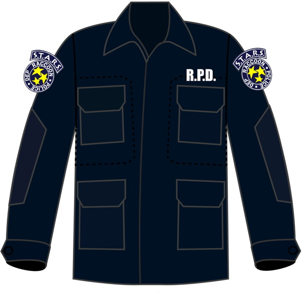 BIOHAZARD 20th BDU S.T.A.R.S. NAVY M