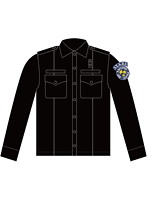 BIOHAZARD S.T.A.R.S. ポリスシャツ ブラック S
