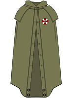 BIOHAZARD U.B.C.S. タクティカルポンチョ カーキ