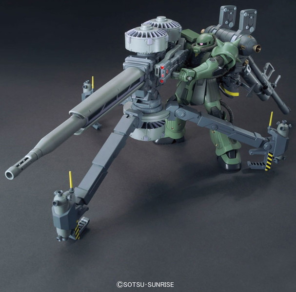 HGTB 1/144 量産型ザク＋ビック・ガン（GUNDAM THUNDERBOLT ver.）