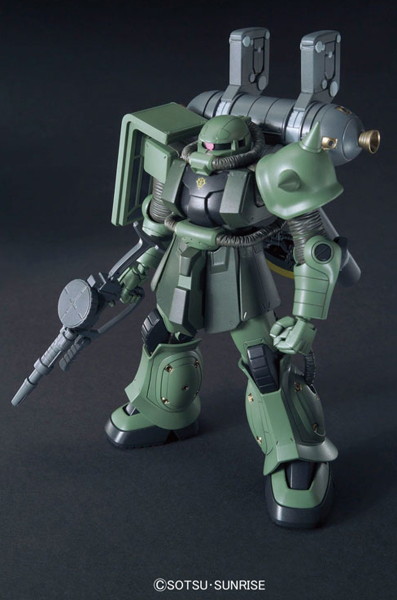 HGTB 1/144 量産型ザク＋ビック・ガン（GUNDAM THUNDERBOLT ver.）