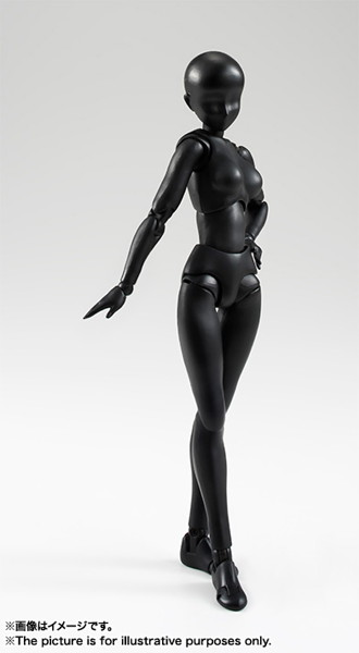 S.H.Figuarts ボディちゃん（Solid black Color Ver.）