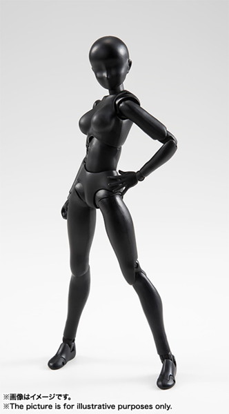 S.H.Figuarts ボディちゃん（Solid black Color Ver.）