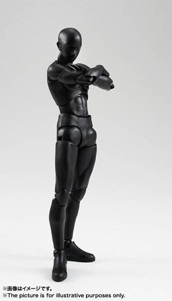 S.H.Figuarts ボディくん（Solid black Color Ver.）