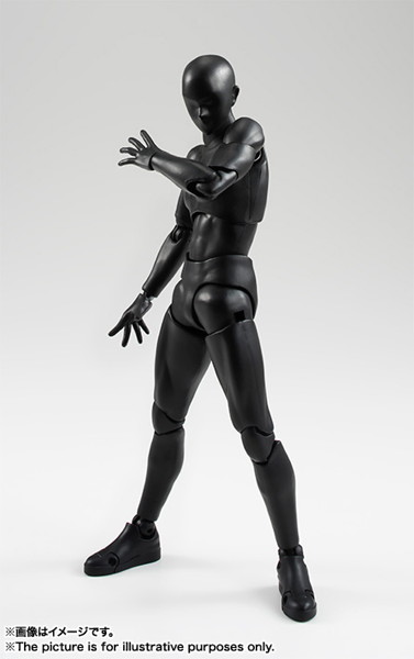 S.H.Figuarts ボディくん（Solid black Color Ver.）