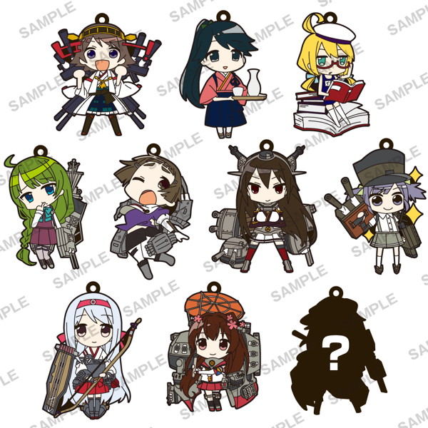 BOX販売 艦隊これくしょん-艦これ- トレーディングラバーストラップ Vol.3