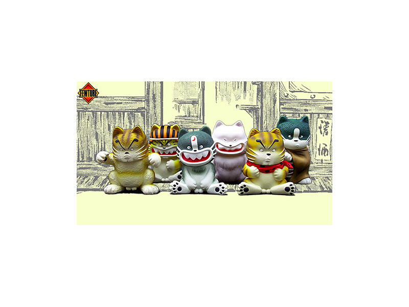 BOX販売 じゃりん子チエシリーズ 浪速の猫たち トレーディングフィギュア