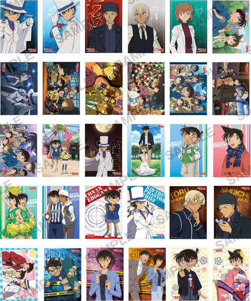 BOX販売 名探偵コナン ブロマイドコレクションVol.4（ミニクリアファイル付！）