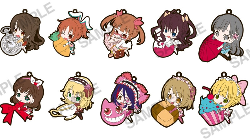 BOX販売 アイドルマスター シンデレラガールズ ぴたコレラバーストラップ ver.Cute