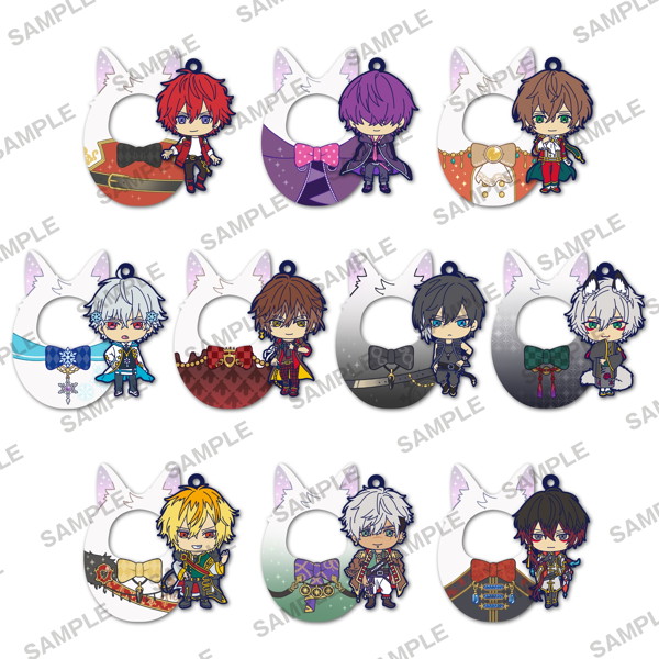 BOX販売 夢王国と眠れる100人の王子様 つつまれっこラバーストラップ