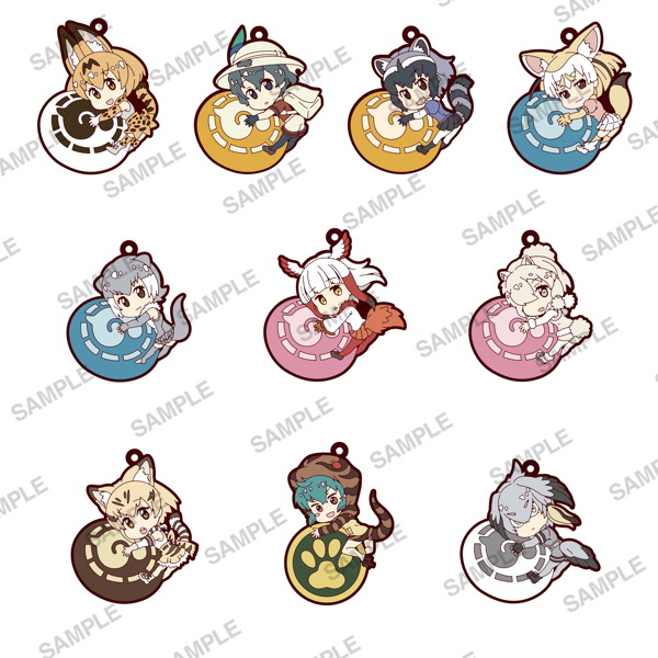 BOX販売 けものフレンズ ぴたコレラバーストラップ