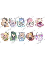 BOX販売 Re:ゼロから始める異世界生活 クリアクリップバッジ〜flower garden〜