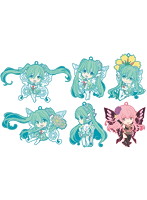 BOX販売 「初音ミクGTプロジェクト2017」 レーシングミク 2017Ver. ねんどろいどぷらす トレーディングラバーストラップ
