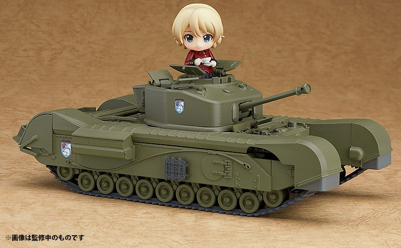 ねんどろいどもあ 『ガールズ＆パンツァー 最終章』 チャーチル歩兵戦車 Mk.VII