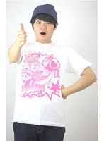 I Love ラーメンTシャツ（白・サイズS）