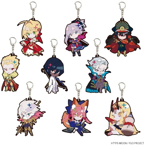 BOX販売 ラバーストラップ「Fate/Grand Order」03/ブラインド（全9種） 6,449円