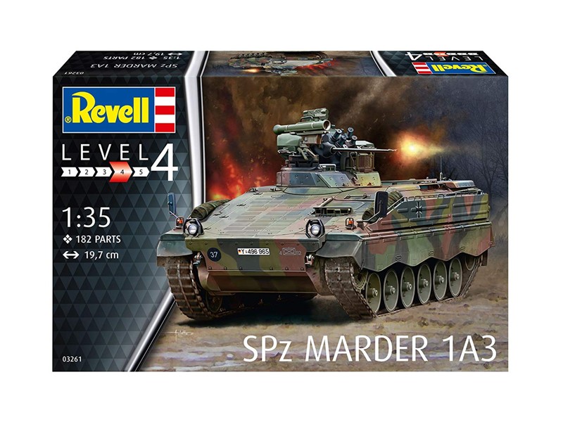 直営店限定 ドイツレベル SPz Marder 1A3【03326】 1A3 模型・プラモデル
