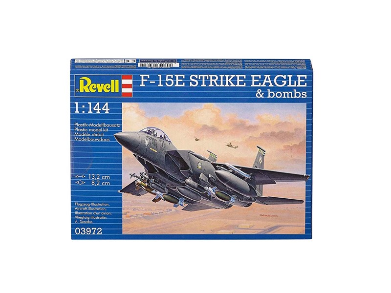 レベル Revell 1 144 F-15E ストライクイーグル 爆弾付 - 航空機