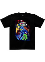 ロックマン11 ビジュアルTシャツ L