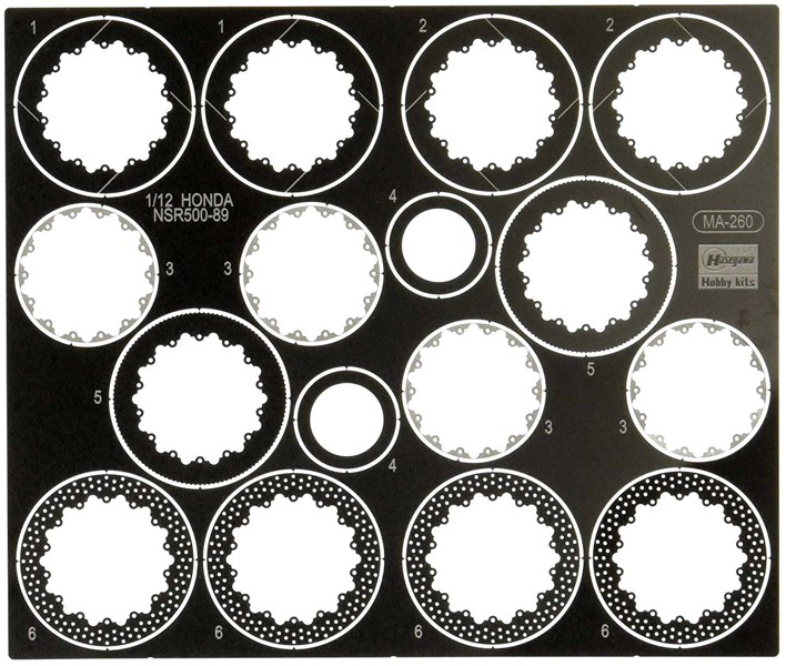 [ハセガワ 1/12 Honda NSR500用 エッチングパーツ] ホビー・おもちゃ通販