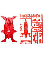 【クリックで詳細表示】MA強化シャーシセット(レッド)(ミニ4特別)