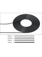 ディテールアップパーツシリーズ パイピングケーブル外径φ0.65mm（ブラック）