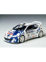 スポーツカー 1/24 プジョー 206 WRC