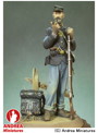 アンドレアミニチュア S8-F28 アメリカ南北戦争 軍曹(1863年)