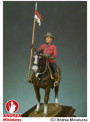 アンドレアミニチュア SG-F21 カナダ連邦騎馬警官(騎馬)(1970年)