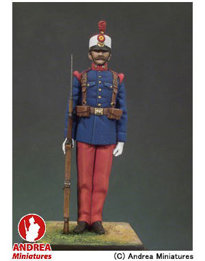 アンドレアミニチュア KSE-004 Line Infantryman （Alfonso XIII） 1931