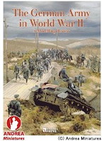 アンドレアミニチュア AP-016I WWII ドイツ軍情景の世界