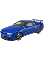 DMM.com [1/24 プリペイントモデル（塗装済プラモデル） No.31 R34 スカイライン GT-R V-Spec II  （ベイサイドブルー）] ホビー・おもちゃ通販