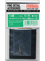 He162サラマンダー用20ミリ機銃＆ピトー管